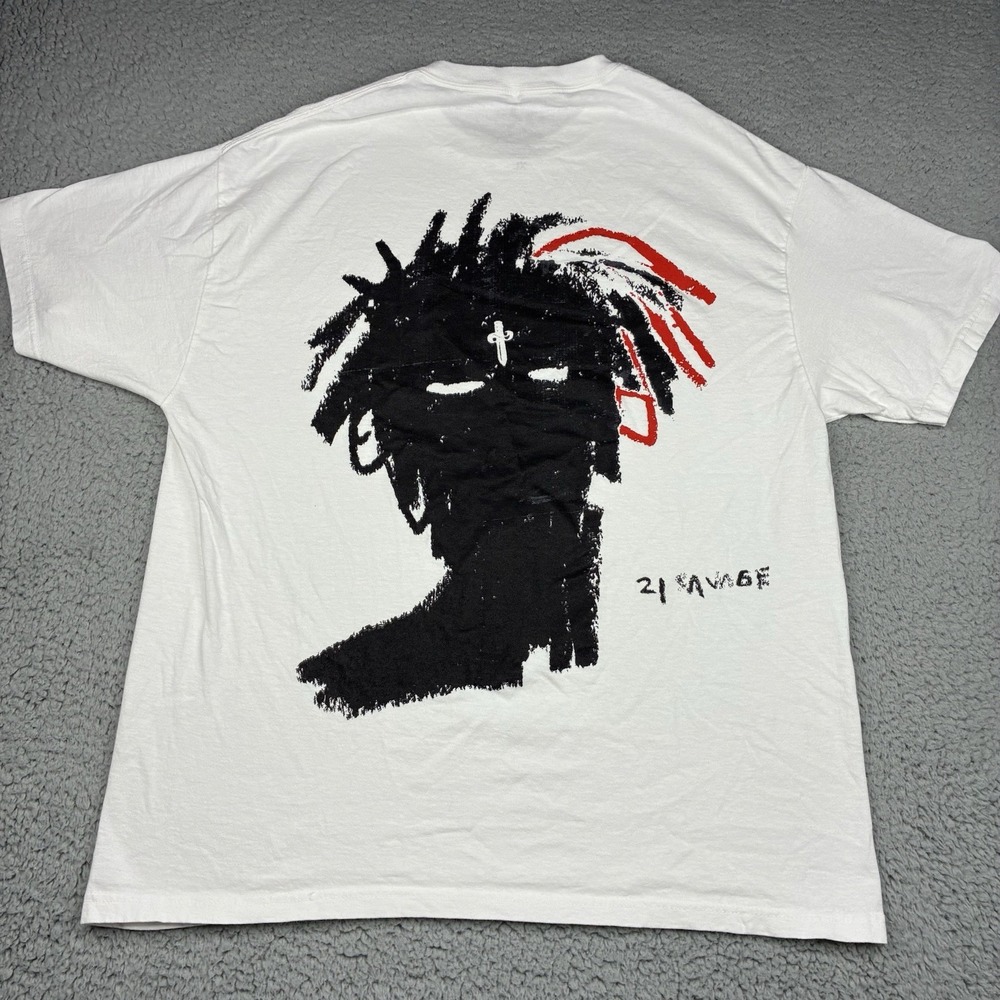 21 Savage American Dream Tour T-Shirt Men's XL Rap Hip Hop Concert Merch 2024